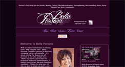 Desktop Screenshot of bella-persona.com